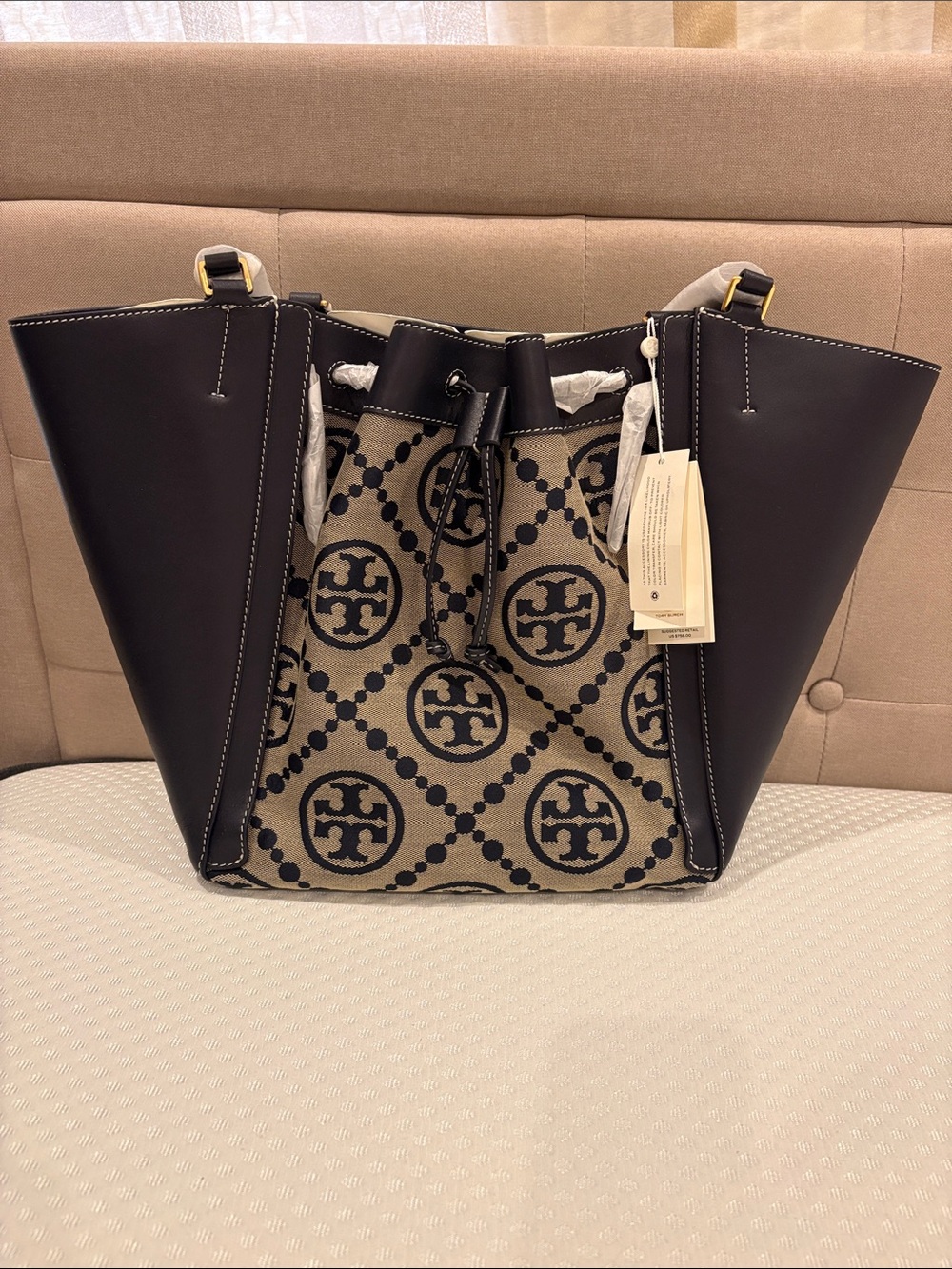 Tory Burch large tote Jacquard McGraw